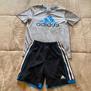 Adidas Matching Track Soccer Outfit boys